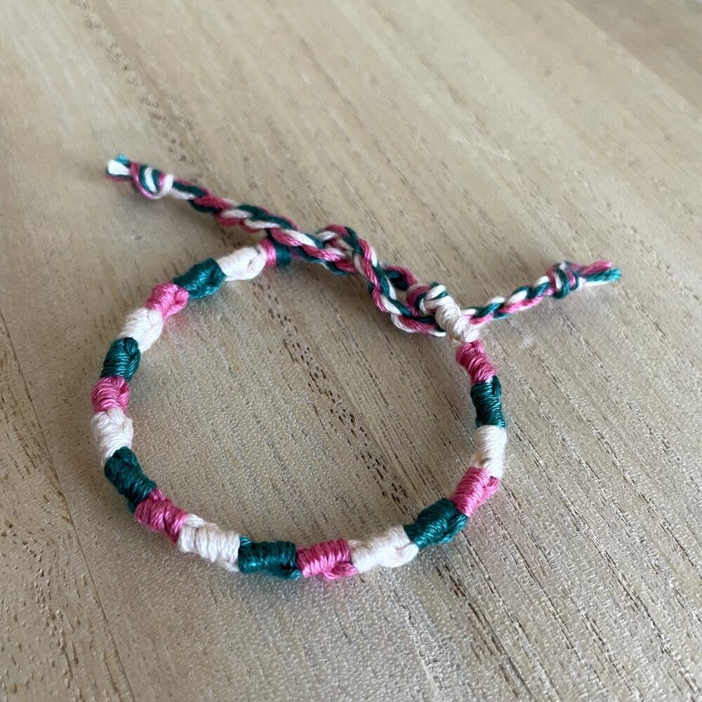 Jupiter Bracelet, anklet, trendy, comfortable, tie, embroidery thread, woven